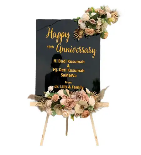 Papan Bunga Akrilik Grantung